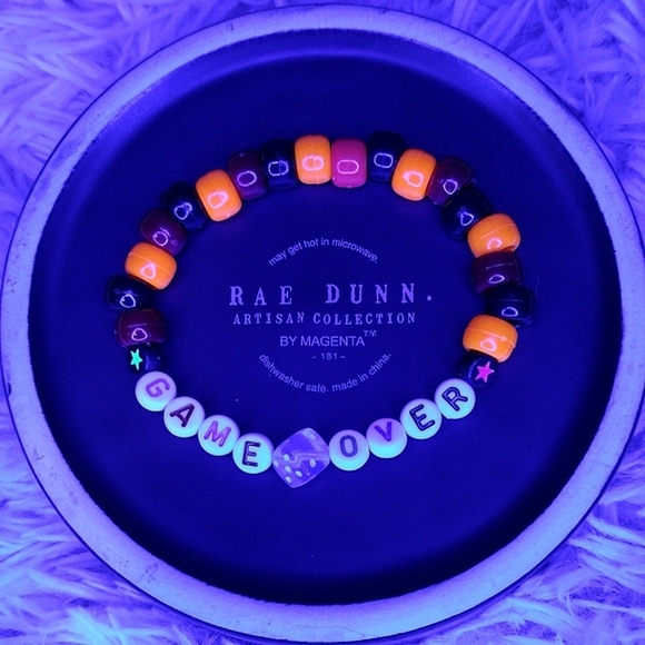 GAME OVER Kandi Bracelet - Picture 2 of 4
